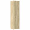 vidaXL Hylle sonoma eik 45x42,5x185 cm konstruert tre