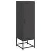 vidaXL Highboard svart 36x39x123 cm st&aring;l