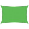 vidaXL Solseil 160 g/m&sup2; lysegr&oslash;nn 3x4,5 m HDPE
