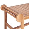 vidaXL Salongbord 100x50x45 cm heltre teak