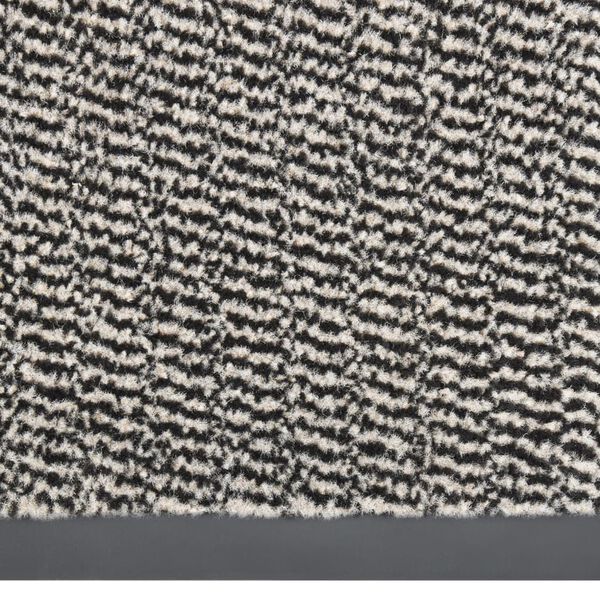 vidaXL Tuftet dørmatte 90x150 cm lysebrun