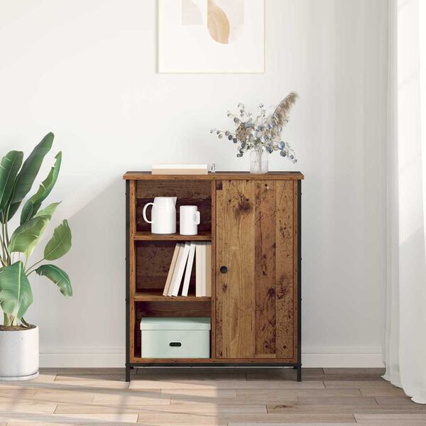 vidaXL Serviesskap Gamle tre 70 x 30 x 80 cm Konstruert tre