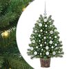 vidaXL Kunstig juletre gr&oslash;nn 95 cm PE og PVC