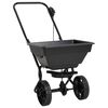 vidaXL Manuell saltspreder PVC og st&aring;l 80x46x75 cm 15 L