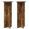 vidaXL Planteholder 2 stk. R&oslash;kt Eik &Oslash;40 x 100 cm Konstruert tre