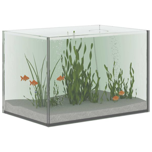 vidaXL Akvarium med lagring Gjennomsiktig 30 x 20 x 20 cm Glass