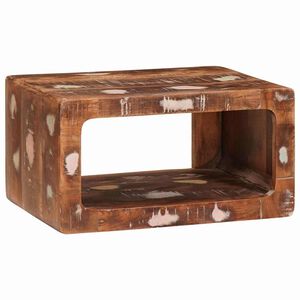 vidaXL Nattbord Brun 45 x 30 x 24 cm Massiv Reclaim Tre