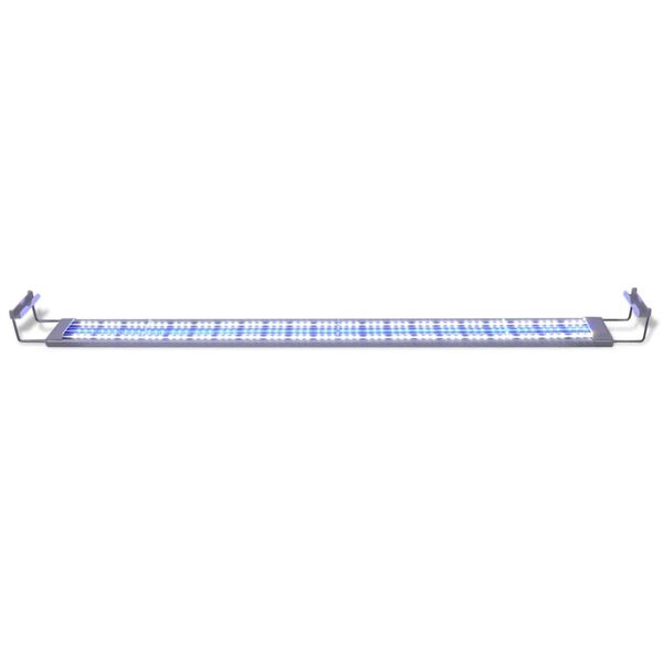 vidaXL Akvarielampe LED 120-130 cm aluminium IP67