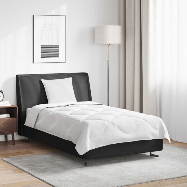 vidaXL Hel&aring;rs Duvet med pute 2 pcs Hvit Mikrofiber