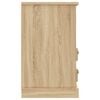 vidaXL Nattbord sonoma eik 43x36x60 cm