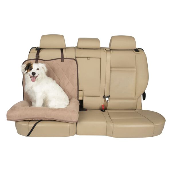 Happy Ride Hundeseng Car Cuddler liten brun