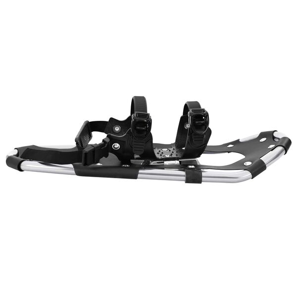 vidaXL 3 I 1 snesko S&oslash;lv og svart 21 tommer Aluminium og HDPE