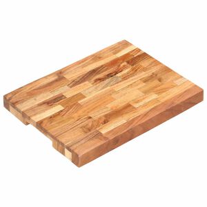 vidaXL Skj&aelig;rebrett 40x30x4 cm heltre akasie