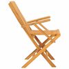 vidaXL Klappstoler 8 stk 61x67x90 cm heltre teak