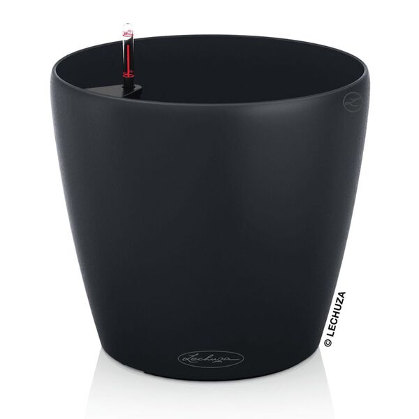 LECHUZA Plantekasse CLASSICO Color 18 ALL-IN-ONE skifer