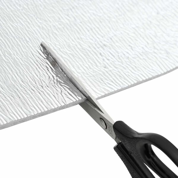 vidaXL Varmereflektor for radiator sølv 1 x 10 m Aluminium