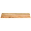 vidaXL Bordplate 100x60x2,5 cm naturlig kant heltre mango