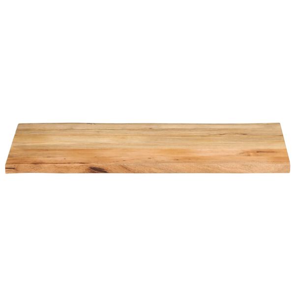 vidaXL Bordplate 100x60x2,5 cm naturlig kant heltre mango