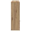 vidaXL Bokhylle artisan eik 98x29x97,5 cm konstruert tre