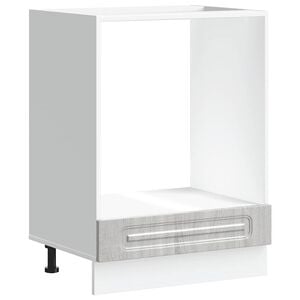 vidaXL Ovnskap Kalmar grå sonoma konstruert tre