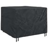 vidaXL M&oslash;belbeskyttelse Svart 135 x 135 x 90 cm 210D Oxford Stoff