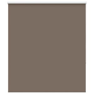 vidaXL Rullegardin lystette 130x130 cm stoff bredde 126,6 cm polyester