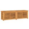 vidaXL Putekasse med pose 175x50x55 cm heltre teak