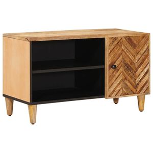 vidaXL Oppbevaringsskap Brun 80 x 31,5 x 46 cm Massiv mango tre