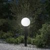 vidaXL Pullertlampe med stikkontakt 80 cm svart IP44