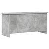 vidaXL Oppbevaringskiste Betonggr&aring; 100 x 40 x 50 cm Konstruert tre