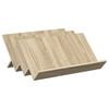 vidaXL Magasinreol Sonoma eik 65 x 53 x 28,5 cm Konstruert tre