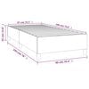 vidaXL Boxspring-sengeramme svart 90x190 cm Single stoff