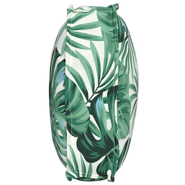 vidaXL Pallepute for ryggstøtte Blomster Bladmønster 70 x 40 x 12 cm