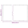 vidaXL Tarpulin Gjennomsiktig 4 x 12 m PVC