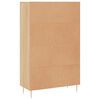 vidaXL Highboard sonoma eik 69,5x31x115 cm konstruert tre