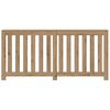 vidaXL Radiatordeksel artisan eik 175x20x82 cm konstruert tre
