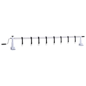 vidaXL Oppruller til bassengtrekk med plastbase