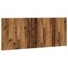 vidaXL Sengegavl gammelt tre 200x1,5x80 cm konstruert tre