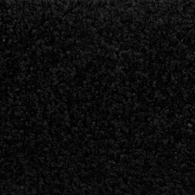 vidaXL Trappetrinnstepper 15 stk svart 65x21x4 cm