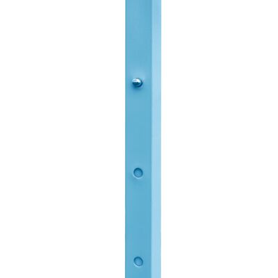 vidaXL Foldbart popup festtelt med sidevegger 3x6 m stål hvit