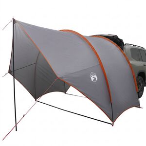 vidaXL Bakluke Markise Vanntett Gr&aring; og Oransje 405 x 280 x 220 cm