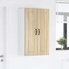vidaXL Kj&oslash;kkenskap med d&oslash;r Sonoma eik 60 x 31 x 100 cm Konstruert tre