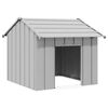 vidaXL Hundehus med tak 85x107x81 cm galvanisert st&aring;l
