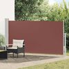 vidaXL Uttrekkbar sidemarkise 170x300 cm brun