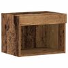 vidaXL TV-benksett 40 x 30 x 30 cm Gammelt tre Konstruert tre