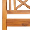 vidaXL Hagebenk Brun 110 x 56 x 90 cm Solid akasietre