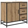 vidaXL Baderomsskap Artisan Eik 65 x 33 x 60 cm Konstruert tre