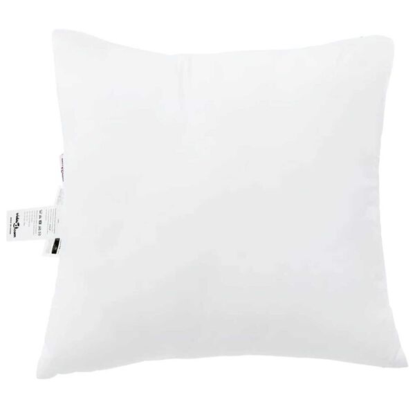 vidaXL Puter med pute Hvit 85gsm 100% polyester