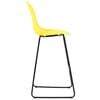 vidaXL Barsett 3 deler plast gul