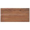 vidaXL benk Naturlig 50 x 26 x 45 cm Mahogni Tre